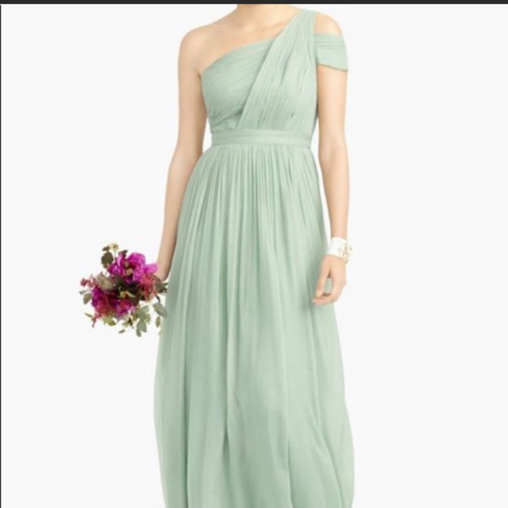 JCrew bridesmaid dress. Worn once. Size 4
